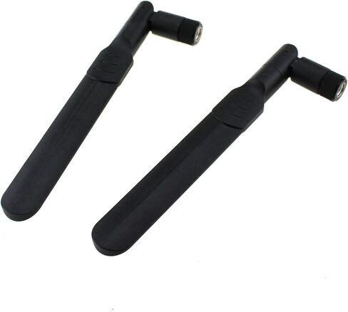 TAODAN 2PCS Dual Band WiFi 2.4/5/5.8GHz 8dBi RP-SMA Male Antenna with Hole Electronics Television and Video Accessories Suitable for Routers in Saudi Arabia