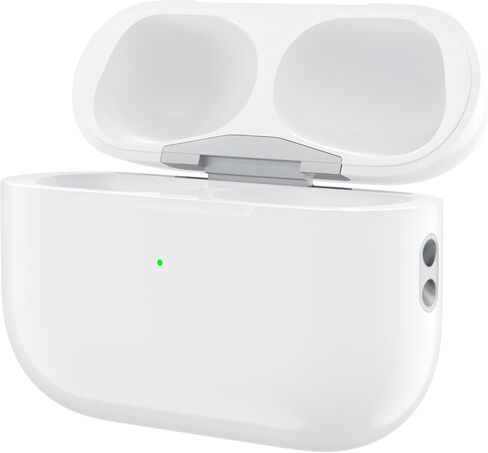 حافظة شحن لـ AirPods Pro الجيل الأول/الثاني، منفذ شاحن لـ Airpod Pro 2nd/1 علبة شاحن بديلة مدمجة 660 مللي أمبير في الساعة تدعم البطارية اللاسلكية والسلكية (Case pro 1/2 L Port) in Kuwait