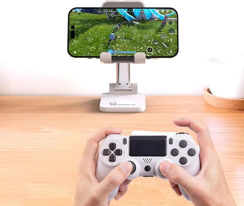 حامل هاتف مرن FlexiPerch™ - ذراع طويل قابل للتعديل للسرير والأريكة والمكتب، حامل متعدد الزوايا بدون استخدام اليدين لأجهزة iPhone/Android - تصميم ناعم ومتين مع تغليف هدايا ممتاز in Kuwait