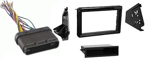 Harmony Audio Compatible with Polaris Slingshot 2015 2016 2017 Single or Double DIN Stereo Radio Install Dash Kit in Kuwait