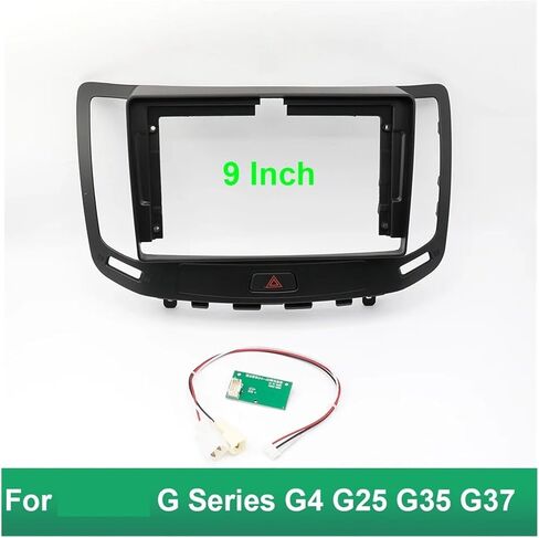 9 بوصة إطار السيارة فآسيا محول أندرويد راديو داش تركيب لوحة عدة متوافقة مع إنفينيتي G Series G4 G25 G35 G37 Nissan Skyline GT 370 in Saudi Arabia