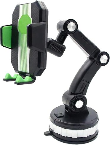 Dash Mount Phone Holder for Mercedes Benz C Class AMG A35 A45 AMG E53/ E63, One-Hand Release,Car Charger Dash Windshield,360°Rotation Vacuum Suction Cup Phone Mount,A-Black in Saudi Arabia