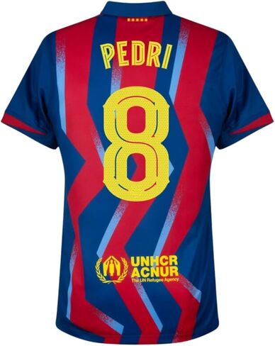 Pedri #8 قميص كرة القدم للرجال إصدار المعجبين - قميص قصير الأكمام للتدريب والكاجوال - طقم الذهاب والإياب والطقم الثالث 2025/26 in Kuwait