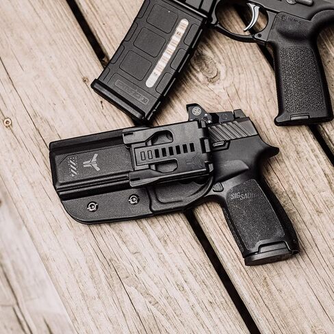 Glock 20 OWB Holster - USA Made - Fits Glock 20, 21 (Gen 3, 4, 5) - Outside Waistband Open Carry (Right Hand) - Signature OWB Holster by Blade-Tech Holsters in Saudi Arabia