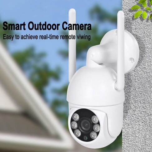 كاميرا قبة PTZ للأمان اللاسلكي بدقة 4K بدقة 8 ميجابكسل، صوت ثنائي الاتجاه/دعم بطاقة TF سعة 256 جيجا/إنذار اكتشاف الإنسان/رؤية ليلية ملونة/2.4G 5G WiFi، كاميرا Onvif P2P خارجية in Kuwait