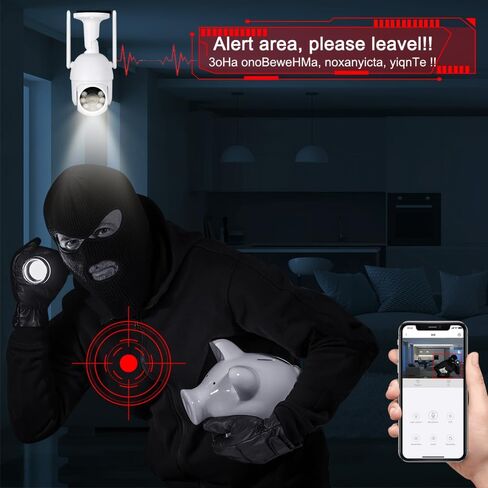 كاميرا قبة PTZ للأمان اللاسلكي بدقة 4K بدقة 8 ميجابكسل، صوت ثنائي الاتجاه/دعم بطاقة TF سعة 256 جيجا/إنذار اكتشاف الإنسان/رؤية ليلية ملونة/2.4G 5G WiFi، كاميرا Onvif P2P خارجية in Kuwait