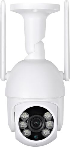 كاميرا قبة PTZ للأمان اللاسلكي بدقة 4K بدقة 8 ميجابكسل، صوت ثنائي الاتجاه/دعم بطاقة TF سعة 256 جيجا/إنذار اكتشاف الإنسان/رؤية ليلية ملونة/2.4G 5G WiFi، كاميرا Onvif P2P خارجية in Kuwait