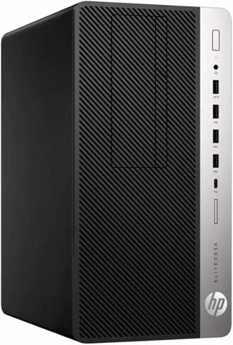 HP EliteDesk 705 G4 Mini Tower PC Computer, AMD Ryzen 3 2200G 3,2GHz, 8GB RAM, 500GB HDD, Keyboard Mouse, USB WiFi+BT, Win11 Pro (Renewed) in Saudi Arabia