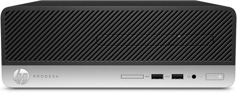 كمبيوتر مكتبي HP ProDesk 400 G5 SFF، Intel Core i5-8500T، ذاكرة وصول عشوائي 8 جيجابايت، 256 جيجابايت SSD، لوحة مفاتيح وماوس، واي فاي، بلوتوث، Windows 11 Pro (متجدد) in Saudi Arabia