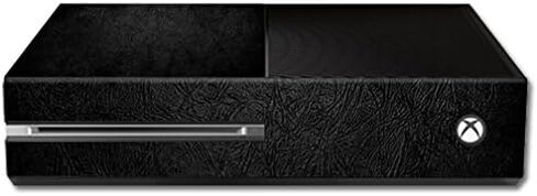 غلاف MightySkins متوافق مع جهاز Microsoft Xbox One - جلد أسود | غطاء ملتف واقٍ ومتين وفريد ​​من نوعه من الفينيل | سهل التطبيق والإزالة وتغيير الأنماط | صنع في الولايات المتحدة الأمريكية in Kuwait