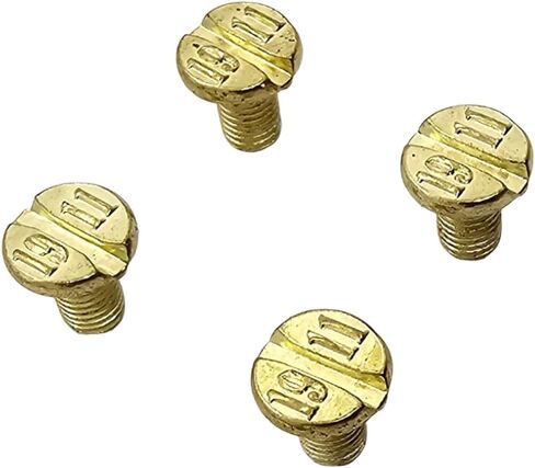 Custom Gold 1911 Grip Screws - Standard Size, Full Gold Finish, Engraved 1911" Design (Set of 4) in Saudi Arabia