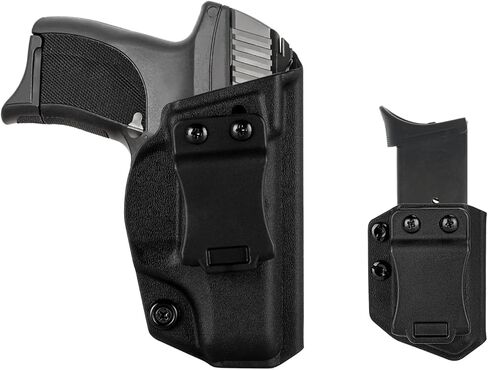 Ruger LC9/EC9s IWB Holster Right Hand Fits Ruger LC9/LC9S/LC9SPRO/ EC9s Pistol Holster & Universal 9mm/.40 Single Stack Mag Carrier IWB/OWB Magazine Holsters Concealed Carry in Saudi Arabia