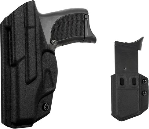 Ruger LC9/EC9s IWB Holster Right Hand Fits Ruger LC9/LC9S/LC9SPRO/ EC9s Pistol Holster & Universal 9mm/.40 Single Stack Mag Carrier IWB/OWB Magazine Holsters Concealed Carry in Saudi Arabia