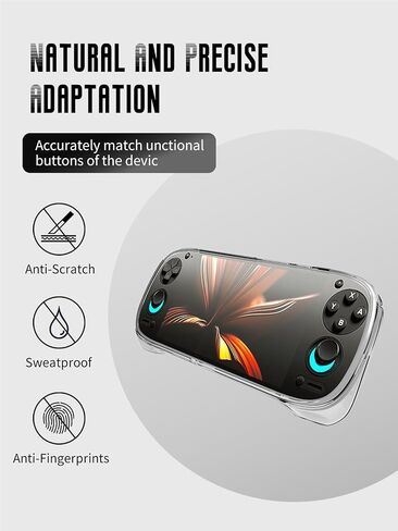 Clear Case for Retroid Pocket 5, Soft TPU Shockproof Cover Lightweight Easy to Install (Transparent) in Saudi Arabia