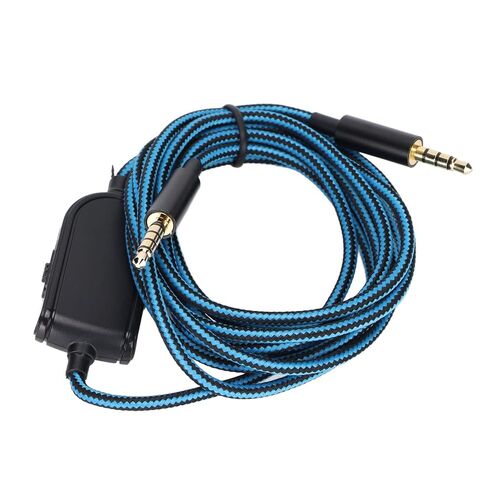 Volume Control Mute Headphone Cable Replacement for Astro A10 A30 0 A50, Compatible with One PC, High Definition Sound Quality in Saudi Arabia
