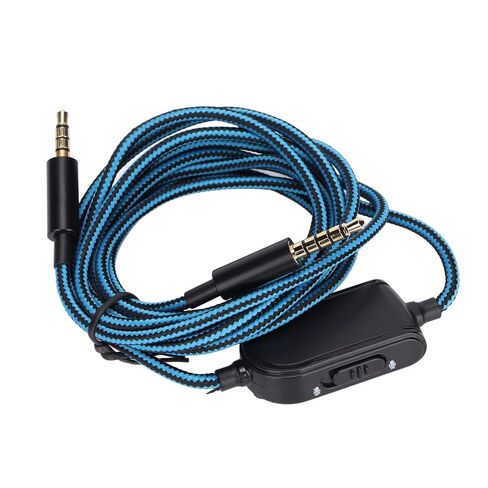 Volume Control Mute Headphone Cable Replacement for Astro A10 A30 0 A50, Compatible with One PC, High Definition Sound Quality in Saudi Arabia