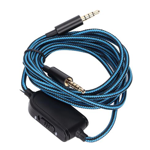 Volume Control Mute Headphone Cable Replacement for Astro A10 A30 0 A50, Compatible with One PC, High Definition Sound Quality in Saudi Arabia