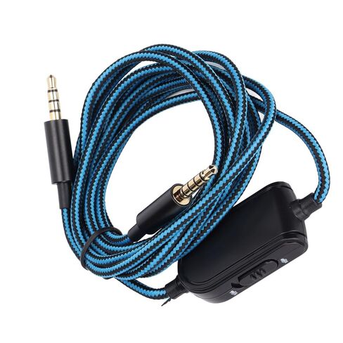 Volume Control Mute Headphone Cable Replacement for Astro A10 A30 0 A50, Compatible with One PC, High Definition Sound Quality in Saudi Arabia