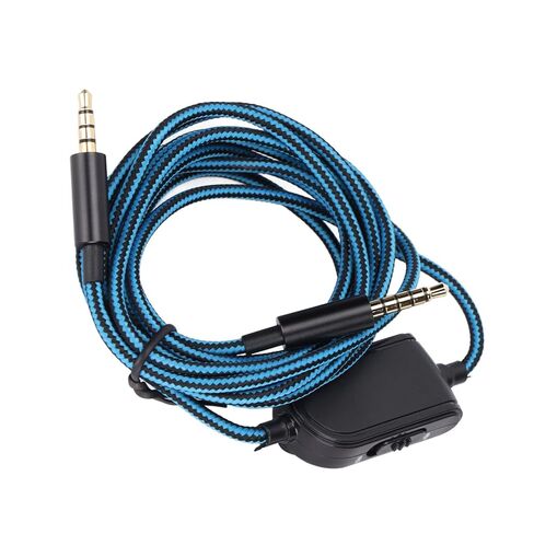 Volume Control Mute Headphone Cable Replacement for Astro A10 A30 0 A50, Compatible with One PC, High Definition Sound Quality in Saudi Arabia