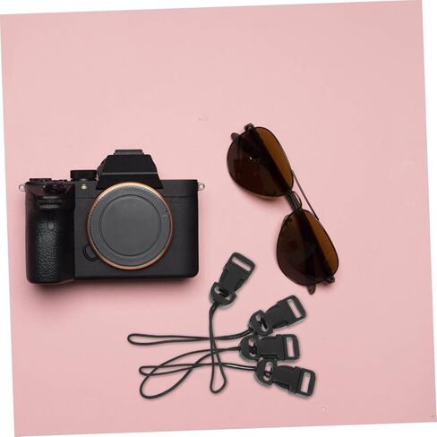 jojofuny 2Pairs Quick Release Buckle Camera Strap Connector for Easy Attachment Detachment Versatile Qd Loops for Comfort Adaptability Compatible with Various Camera Models in Saudi Arabia