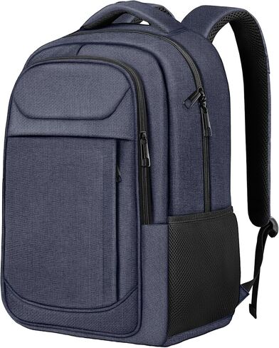 Travel Laptop Backpack 17 Inch, Durable Professional Travel Backpack for Men Women with LifetimeWarranty, Airline Approved Big Large Business Work School College Computer Backpack, Black in Saudi Arabia