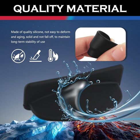 Silicone Car Backup Camera Rain Cover,Car Backup Camera Rain Shield for Clear Rear View & Rains Protection,Universal Reverse Cameras Rains Shield Automotive Exterior Accessories in Kuwait