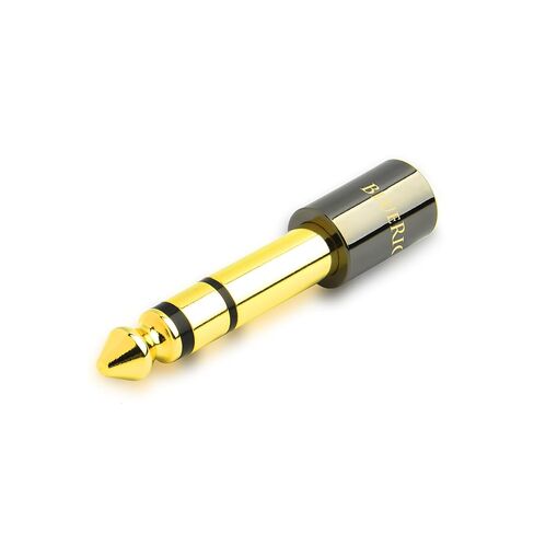 BlueRigger 1-Pack 3.5mm to 1/4 Adapter (TRS 1/8 to 1/4 Inch AUX Audio Jack Converter, Gold Plated, Pure Copper, 3.5mm Male to 6.35mm Female) Stereo Headphone Adapter for Guitar Amplifier Piano Phone in Saudi Arabia