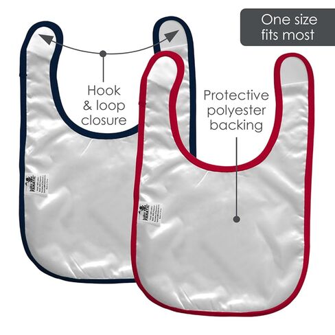 Baby Fanatic Officially Licensed Unisex Baby Bibs 2 Pack - NFL Tampa Bay Buccaneers Baby Apparel Set in Saudi Arabia