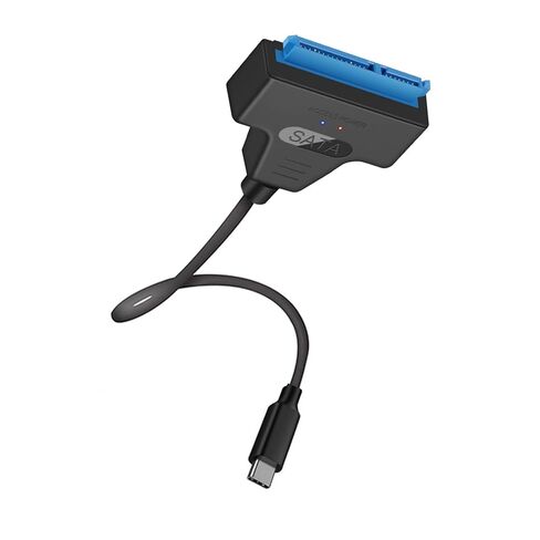 SATA to USB 3.0 Cable - USB Adapter Compatible for 2.5"" HDD & SSD Hard Drive Reader, External Hard Drive Converter Support UASP, Black in Kuwait