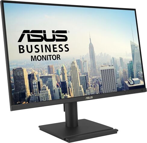 شاشة إرساء ASUS مقاس 27 بوصة 1440 بكسل USB-C RJ45 (BE27ACGN) - QHD (2560x1440)، IPS، 120 هرتز، بدون إطار، مكبرات صوت، ارتفاع قابل للتعديل، سلسلة DisplayPort Daisy، مزامنة الطاقة، العناية بالعين، ضمان لمدة 3 سنوات in Kuwait