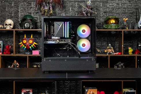 كمبيوتر Skytech Gaming Azure 3 للألعاب، Intel i5 14400F 2.5 جيجا هرتز، NVIDIA RTX 5060، 1 تيرابايت NVMe SSD، 16 جيجابايت DDR5 RAM 6000، 650 واط Gold PSU، Wi-Fi، Win 11، سطح المكتب in Kuwait