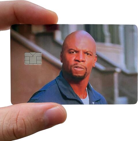 Terry Crews, Julius Rock meme Card Skin cover for standard size chip in Saudi Arabia