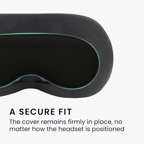kwmobile Lens cover compatible with Meta Quest 3S - VR glasses cover scratch-resistant - Black in Saudi Arabia