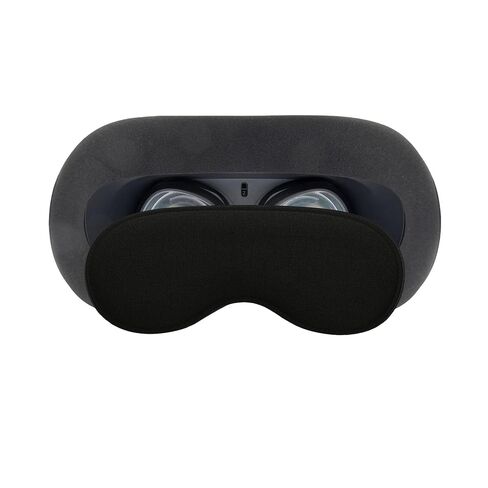 kwmobile Lens cover compatible with Meta Quest 3S - VR glasses cover scratch-resistant - Black in Saudi Arabia