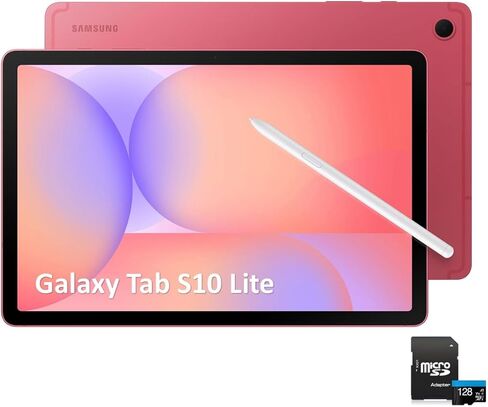 Samsung Galaxy Tab S10 Lite Wi-Fi 256 جيجابايت (رمادي) الإصدار الدولي مع بطاقة SD سعة 128 جيجابايت | شاشة كبيرة مقاس 10.9 بوصة، قلم S Pen متضمن، عمر بطارية طويل، تعدد المهام بسلاسة in Saudi Arabia
