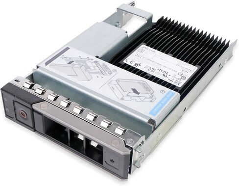 Dell 15.36 تيرابايت PCIe Gen 4 8 جيجابايت/ثانية U.3 NVMe 3.5in Enterprise PowerEdge SSD للقراءة المكثفة لـ: R440 R750 R450 T150 R470 T560 T40 R250 R740 R640 T550 T350 R540 R840 ME4024 MTFDKCC15T3TFR-DELL جي 16 هايبرد in Saudi Arabia
