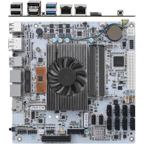 I5-8265U Industrial NAS Motherboard 4 Cores 8 Threads Low Power Processor 2x2.5G i226 Network, 8xSATA,4K DP HDMI,1*PCI-E x4, 2*M.2 2280,2*DDR4,Soft Router Firewall MINI-ITX in Saudi Arabia