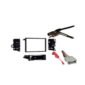 Harmony Audio Compatible with GMC Savana Full Size Van 2001 2002 Double DIN Stereo Harness Radio Install Dash Kit in Kuwait
