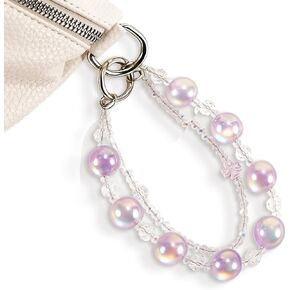 Phone Charm for Women, Anti-Theft Phone Wrist Strap Hands-Free & Beaded Chain,Tether Tab in Saudi Arabia