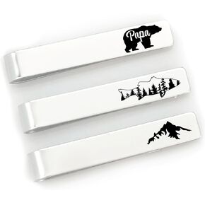 Aviation Tie Clip Set of 3 – Airplane Tie Bars for Men – Stainless Steel Silver Tie Clips for Pilots, Travel Lovers, Boyfriend, Groomsmen – Flight-Inspired Suit Accessories for Him FBA-PLANE-3-TIE in Saudi Arabia