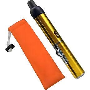 ولاعة شعلة البيوتان، أنبوب معدني الكل في واحد من FERNBE مدمج وقابل للفصل وإعادة الملء ولاعة محمولة باليد (أسود) in Kuwait