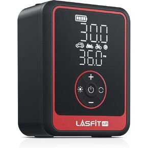 ضاغط هواء محمول من LASFIT TK1 Pro [تضخم أسرع 5 مرات] منفاخ إطارات 150 رطل لكل بوصة مربعة، مضخة هواء تعمل بالبطارية 16000 مللي أمبير في الساعة لإطارات السيارات مع مقياس ضغط رقمي، توقف تلقائي ذكي in Kuwait