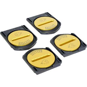 Spark R&D Spark Canted Pucks, Black (AC150) in Saudi Arabia