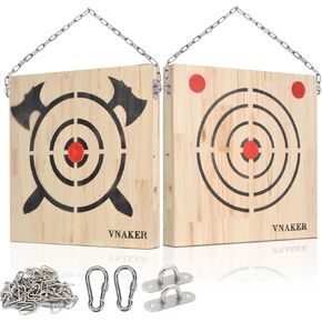 فأس رمي هدف خشبي وسكين رمي هدف خشبي بسلسلة فولاذية in Kuwait