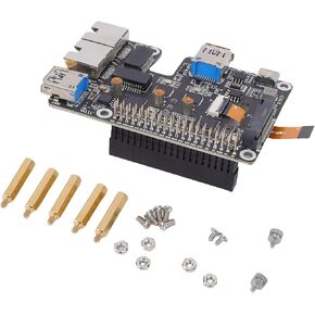 Bewinner PCIe to USB 3.2 Gen1 M.2 NVMe Adapter, .5G Ethernet SSD Expander with Plug and Play, for RasPi 5 and M. 2230 2280 Drives in Saudi Arabia