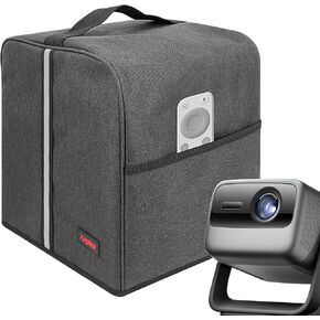 Projector Dust Cover for JMGO N1 Pro/N1 Ultra, Waterproof Projector Protector Case with Pocket for Accessories-Dark Gray in Saudi Arabia