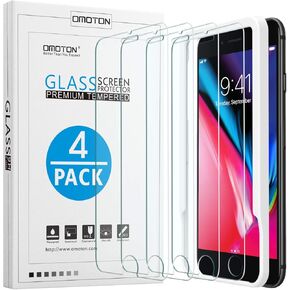OMOTON 2 Pack for iPhone 16 Pro Privacy Screen Protector 6.3 inch, Anti-Spy Tempered Glass with Auto-Dust Installation Tray, 12FT Military Grade Shatterproof, Full Coverage Protection, Case Friendly in Saudi Arabia