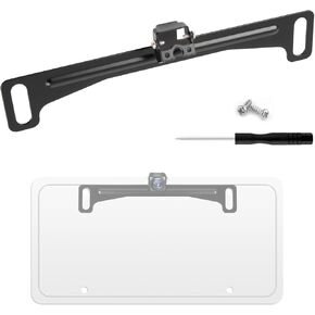 Back up Camera License Plate Mount,Backup Camera License Plate Mount Kit with Fixed Bracket & Screws & Screwdriver,Non-drilled Dash Cam Bracket for US Standard Licence Plates in Kuwait