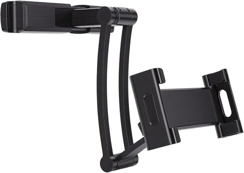 Car Headrest Tablet Holder, 3 in 1 Extension Arm, 360 Rotating Tablet Car Mount for Back Seat, Road Trip Essentials, for 4.7 to 12.9 inch Wide Devices in Saudi Arabia