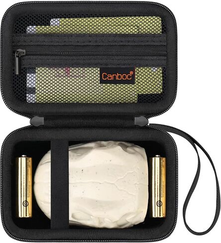 Canboc Hard Carrying Case for Canon PowerShot V1 Video Digital Camera, V1 Point and Shoot Vlogging Camera Bag, Mesh Pocket fits USB Cable, Blue(Case Only) in Saudi Arabia
